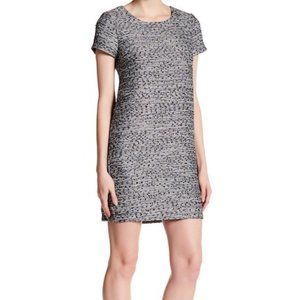 CeCe by Cynthia Steffe Kayte Metallic Tweed Shift Coctail Dress NWT Size 6
